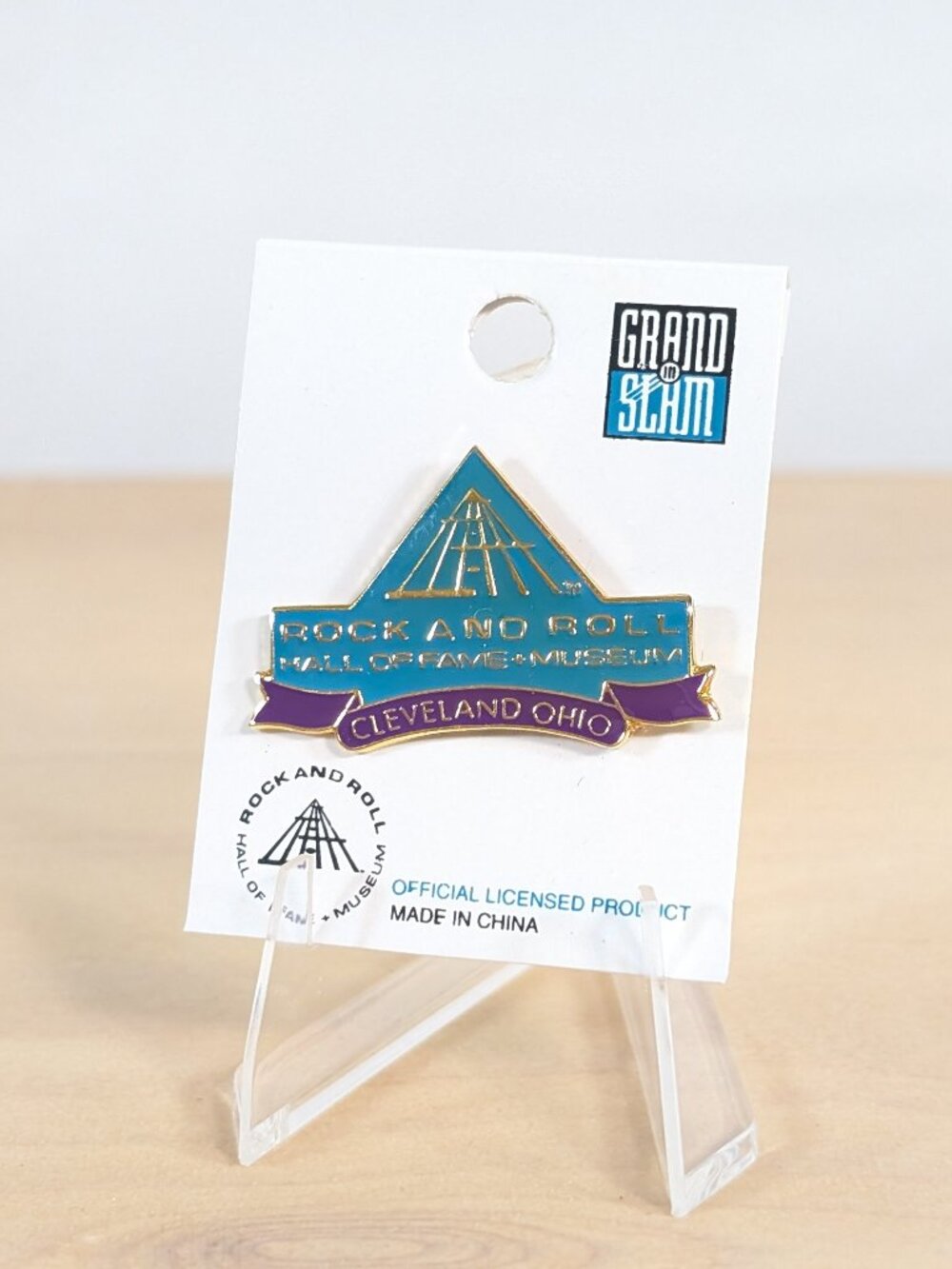 Rock & Roll HOF pin